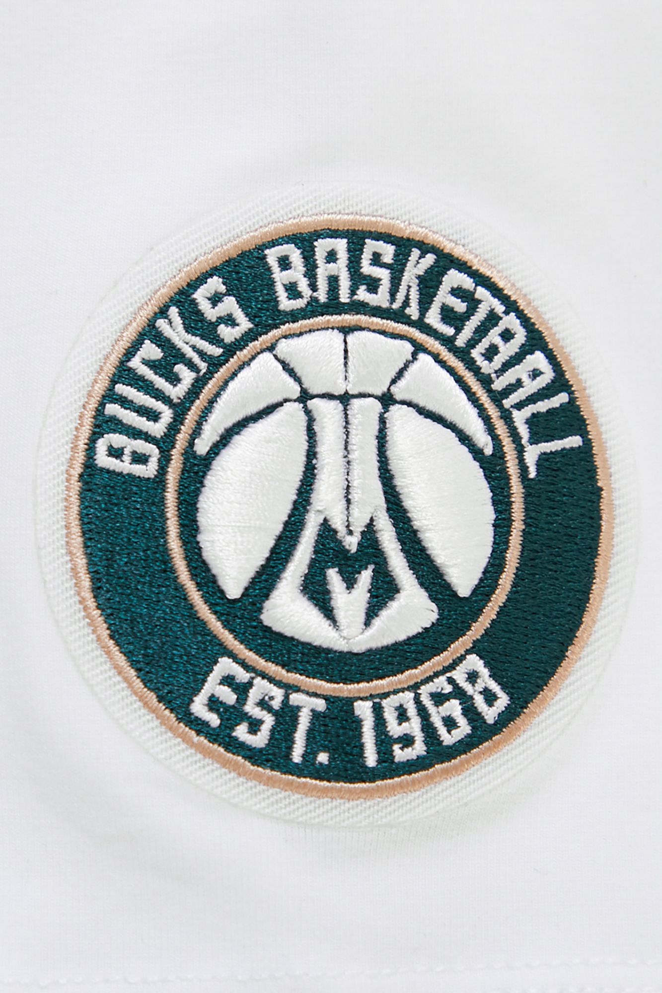 Pro Standard Women's Milwaukee Bucks White Boxy T-Shirt product image