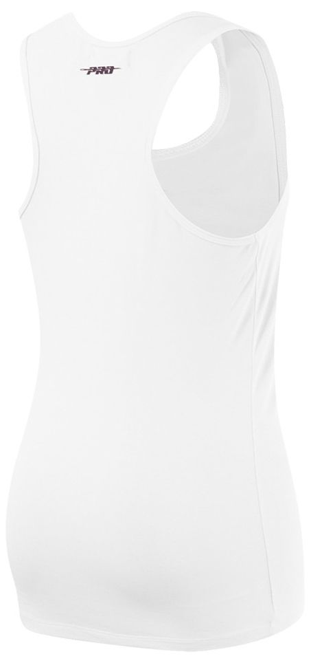 Pro Standard Women's Milwaukee Bucks White Classic Racerback Tank Top product image