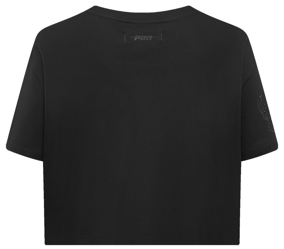 Pro Standard Women's Milwaukee Bucks Black Neutral Boxy T-Shirt product image