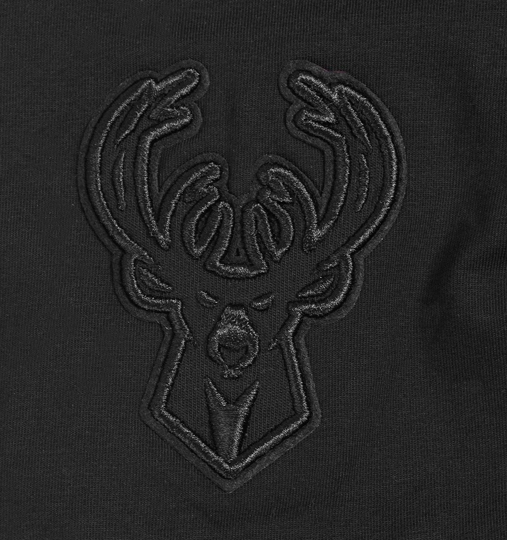 Pro Standard Women's Milwaukee Bucks Black Neutral Boxy T-Shirt product image