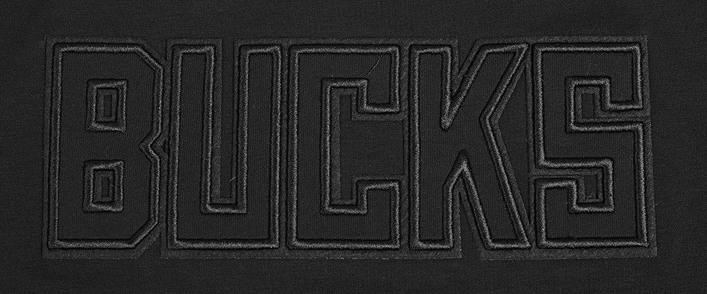 Pro Standard Women's Milwaukee Bucks Black Neutral Boxy T-Shirt product image