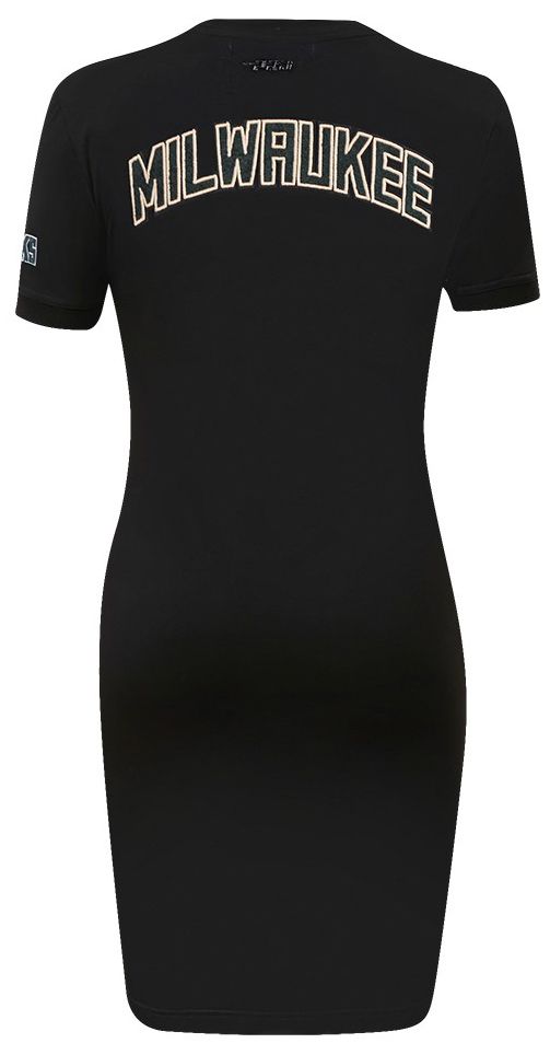 Pro Standard Women's Milwaukee Bucks Black Classic Bodycon Dress product image