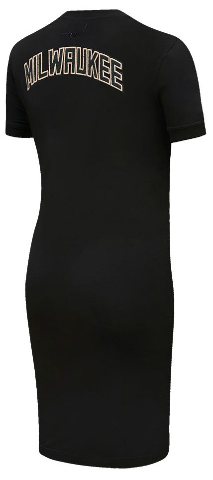 Pro Standard Women's Milwaukee Bucks Black Classic Bodycon Dress product image