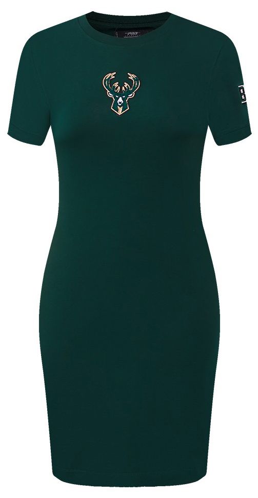Pro Standard Women's Milwaukee Bucks Green Classic Bodycon Dress product image