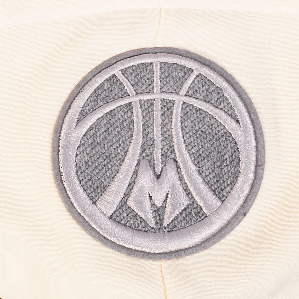 Pro Standard Women's Milwaukee Bucks Black Reverse French Terry Pullover Hoodie product image