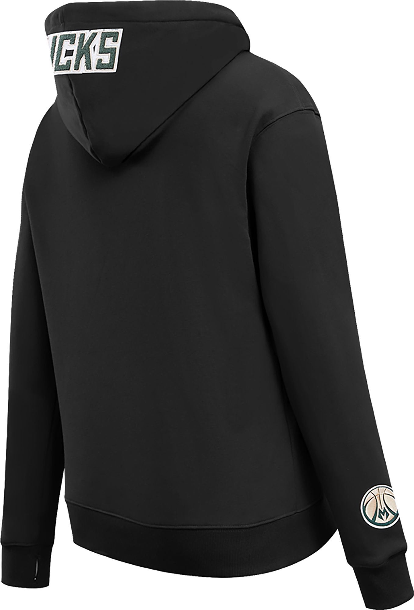 Pro Standard Women's Milwaukee Bucks Black Fleece Pullover Hoodie product image