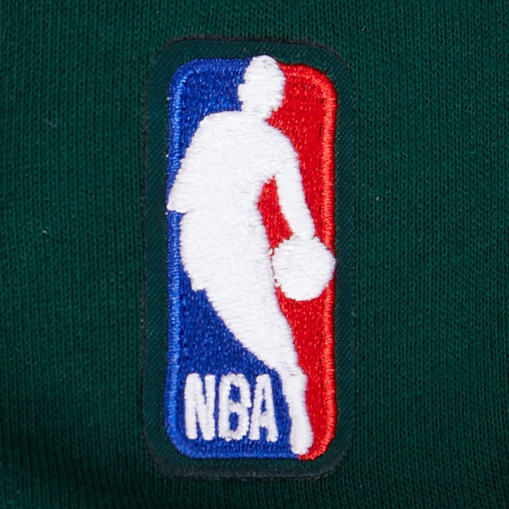 Pro Standard Women's Milwaukee Bucks Green Crest Emblem Long Sleeve Polo product image