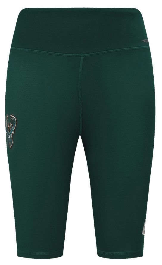 Pro Standard Women's Milwaukee Bucks Green Classic Cotton Bike Shorts product image