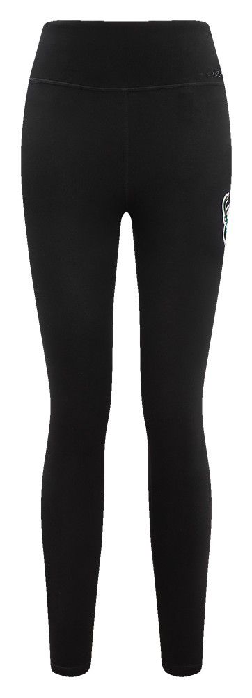 Pro Standard Women's Milwaukee Bucks Black Retro Classic Jersey Leggings product image