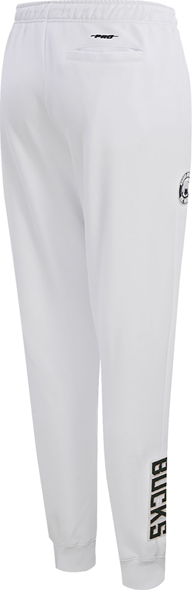 Pro Standard Women's Milwaukee Bucks White Fleece Sweatpants product image