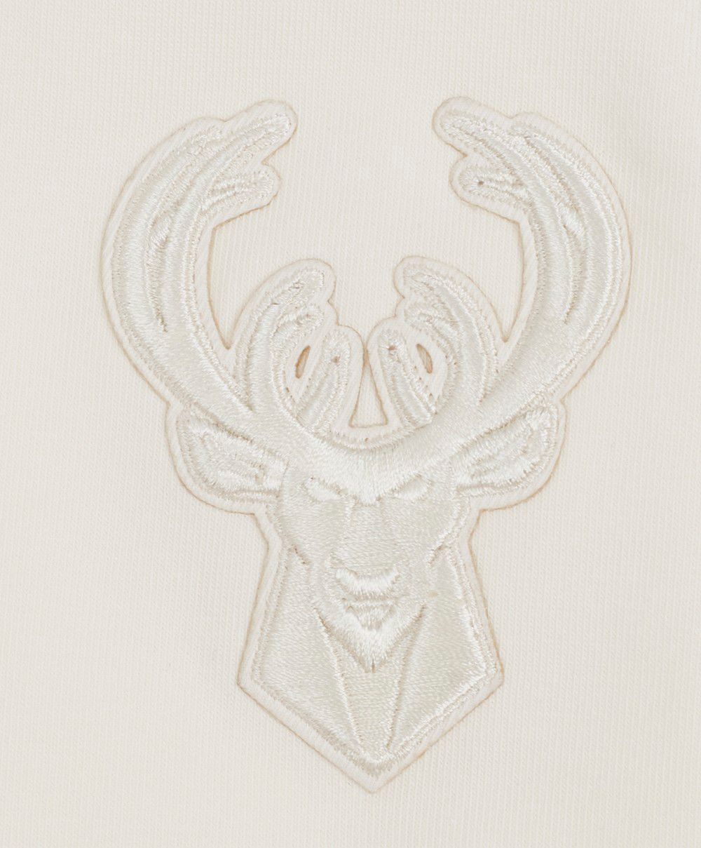 Pro Standard Women's Milwaukee Bucks Off White Neutral Jersey Leggings product image