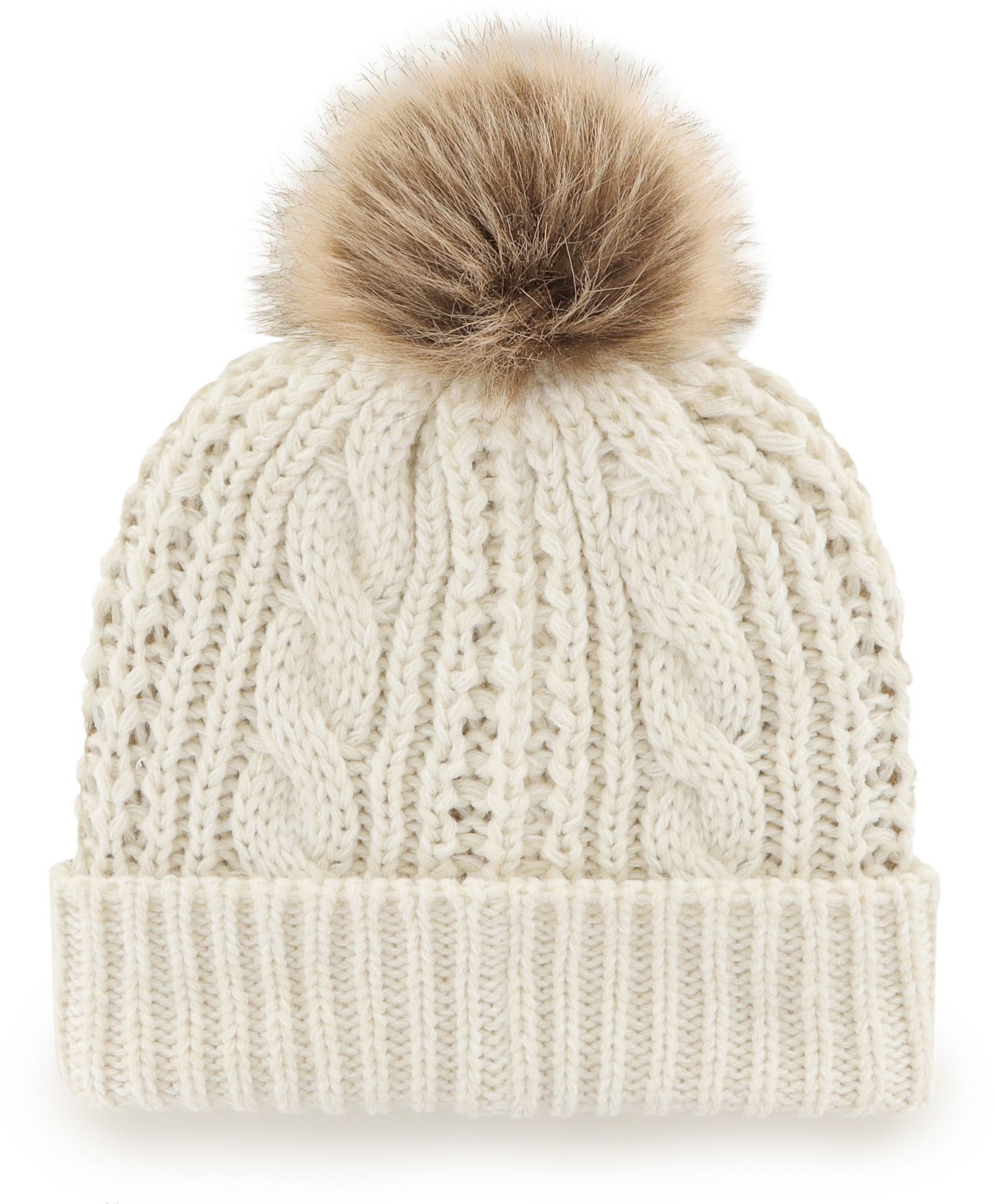 '47 Women's Cleveland Guardians White Meeko Knit Hat