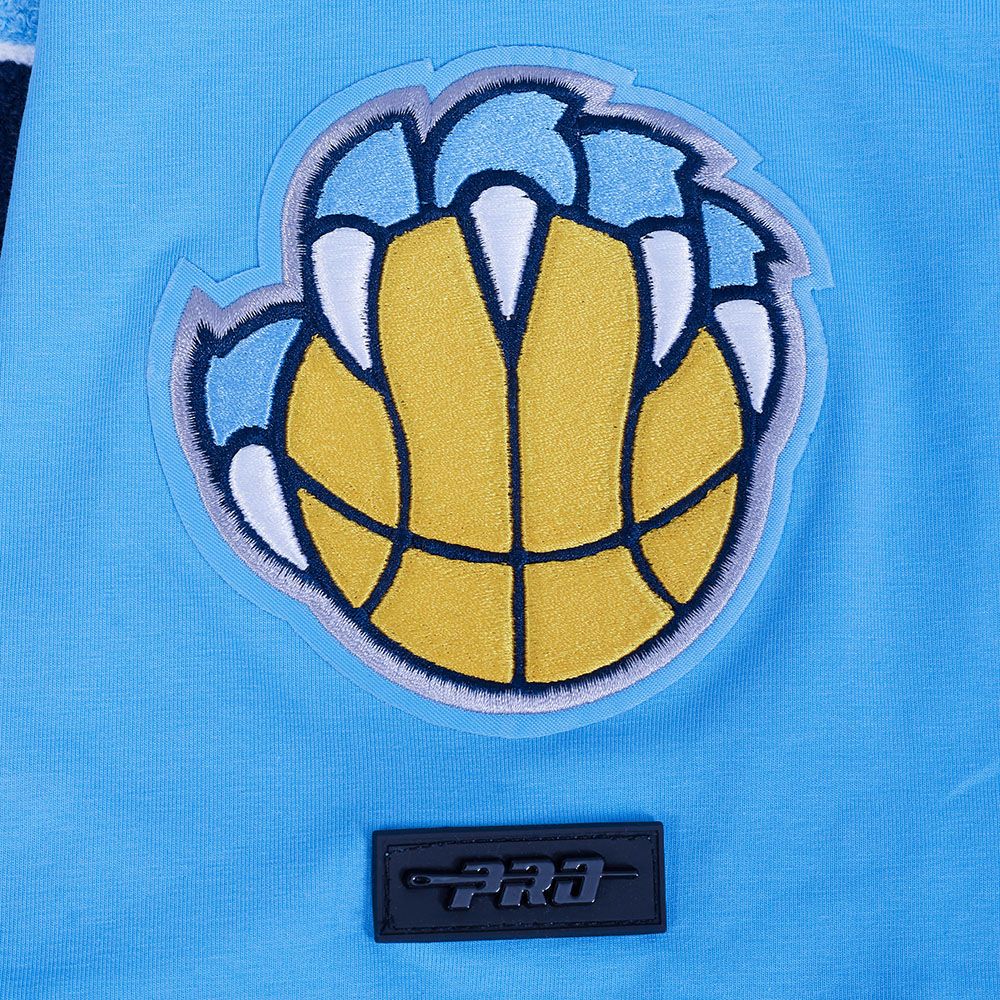 Pro Standard Men's Memphis Grizzlies Blue Mash Up T-Shirt product image