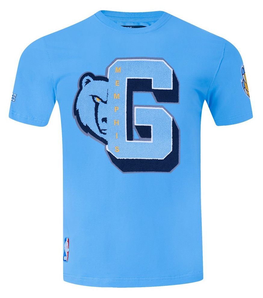 Pro Standard Men's Memphis Grizzlies Blue Mash Up T-Shirt product image