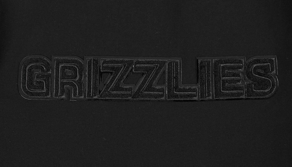 Pro Standard Men's Memphis Grizzlies Triple Black Short Sleeve T-Shirt product image