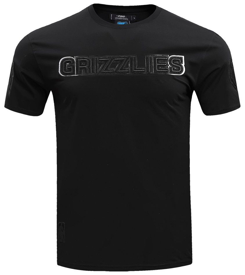 Pro Standard Men's Memphis Grizzlies Triple Black Short Sleeve T-Shirt product image