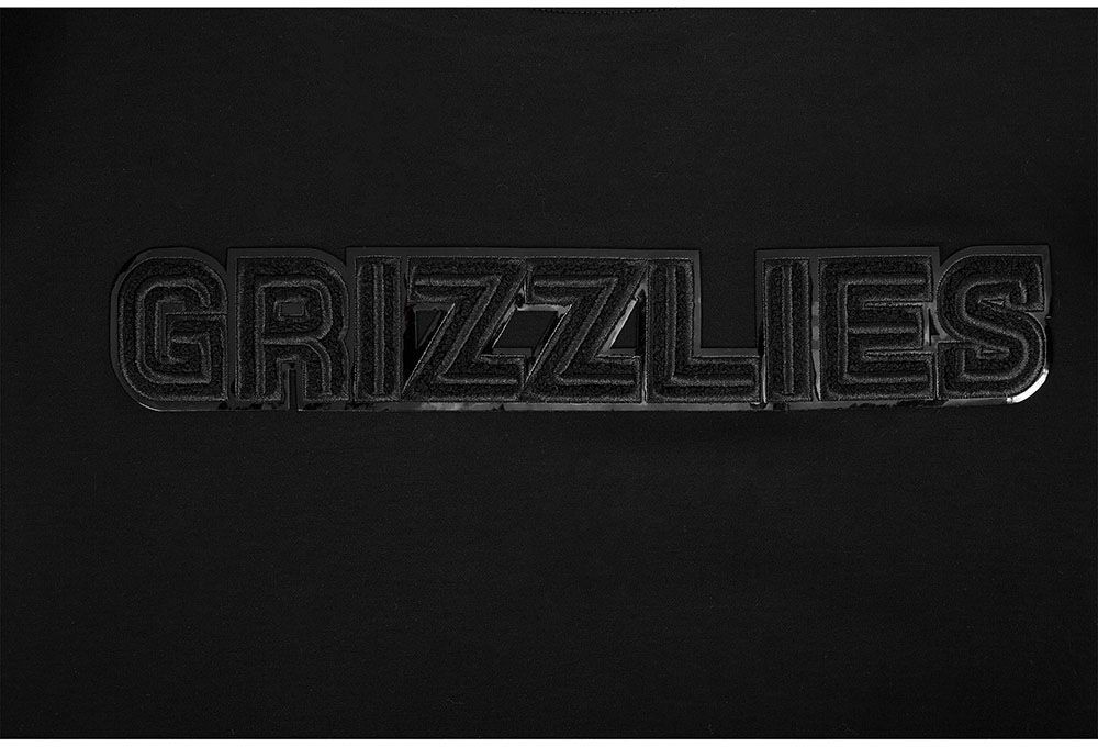 Pro Standard Men's Memphis Grizzlies Triple Black Short Sleeve T-Shirt product image