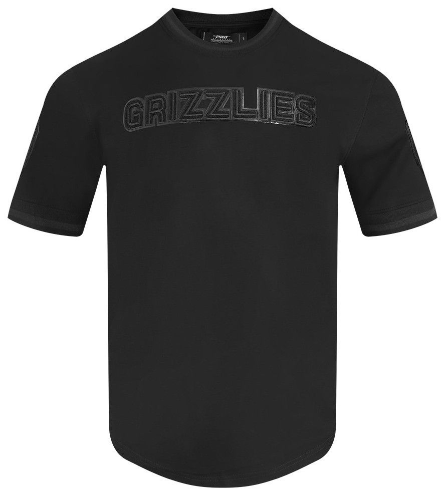 Pro Standard Men's Memphis Grizzlies Triple Black Short Sleeve T-Shirt product image