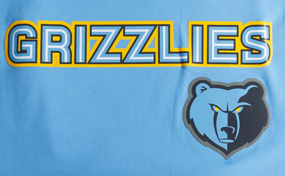Pro Standard Men's Memphis Grizzlies Blue Pro Team Taping Shirt product image