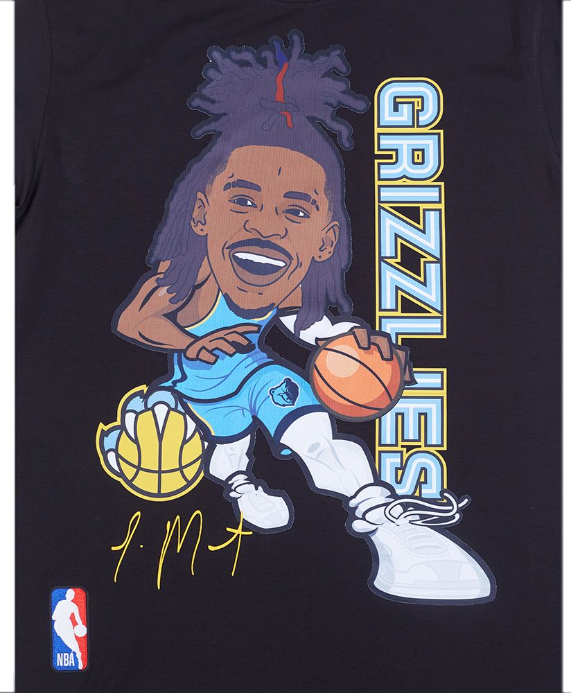 Pro Standard Men's Memphis Grizzlies Black Ja Morant #12 Drive Short Sleeve T-Shirt product image