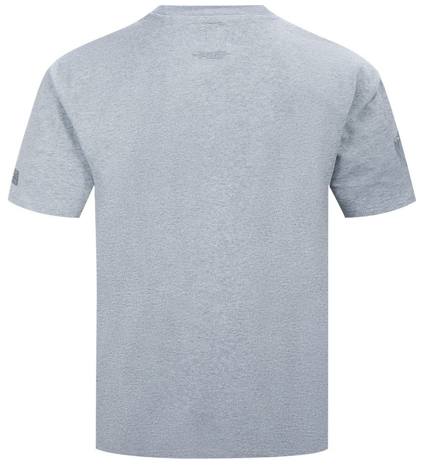 Pro Standard Men's Memphis Grizzlies Gray Neutral Drop Shoulder Short Sleeve T-Shirt product image