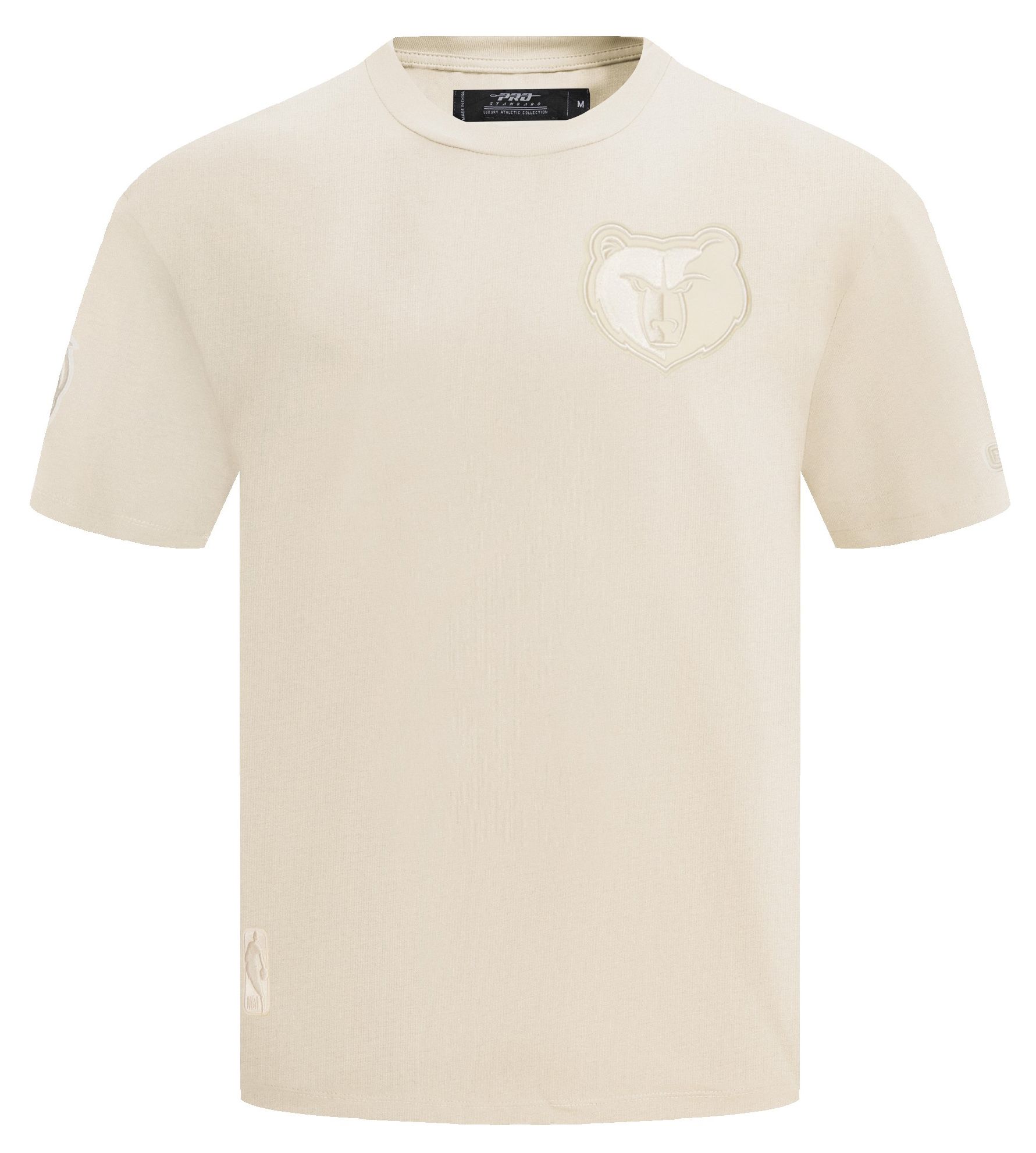Pro Standard Men's Memphis Grizzlies Off White Neutral Drop Shoulder Short Sleeve T-Shirt product image