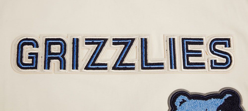 Pro Standard Adult Memphis Grizzlies White Retro Striped T-Shirt product image