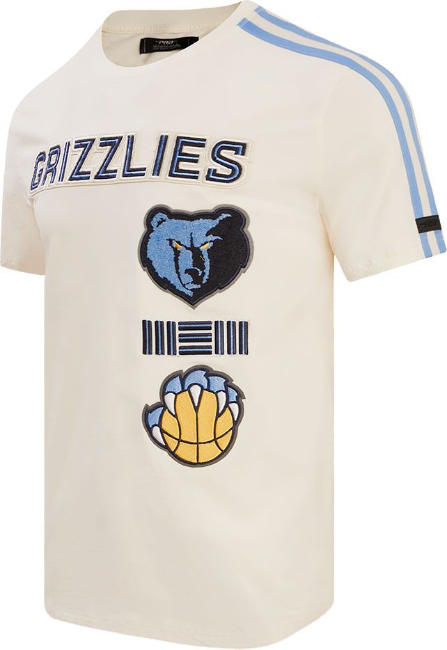 Pro Standard Adult Memphis Grizzlies White Retro Striped T-Shirt product image