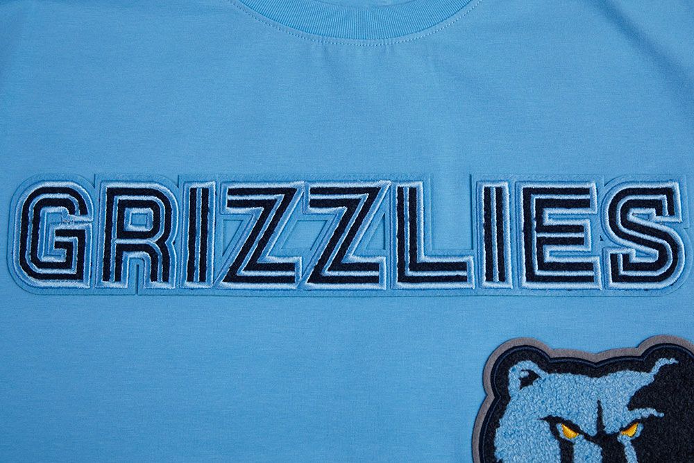 Pro Standard Adult Memphis Grizzlies Blue Retro Striped T-Shirt product image