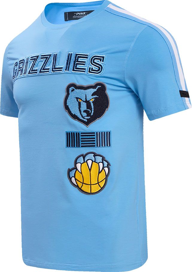 Pro Standard Adult Memphis Grizzlies Blue Retro Striped T-Shirt product image