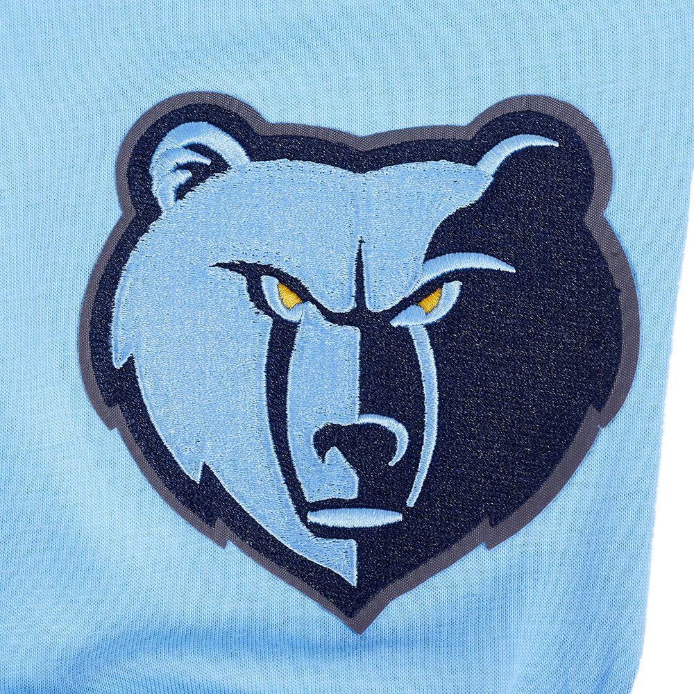 Pro Standard Men's Memphis Grizzlies Blue Wingspan Drop Shoulder Long Sleeve T-Shirt product image