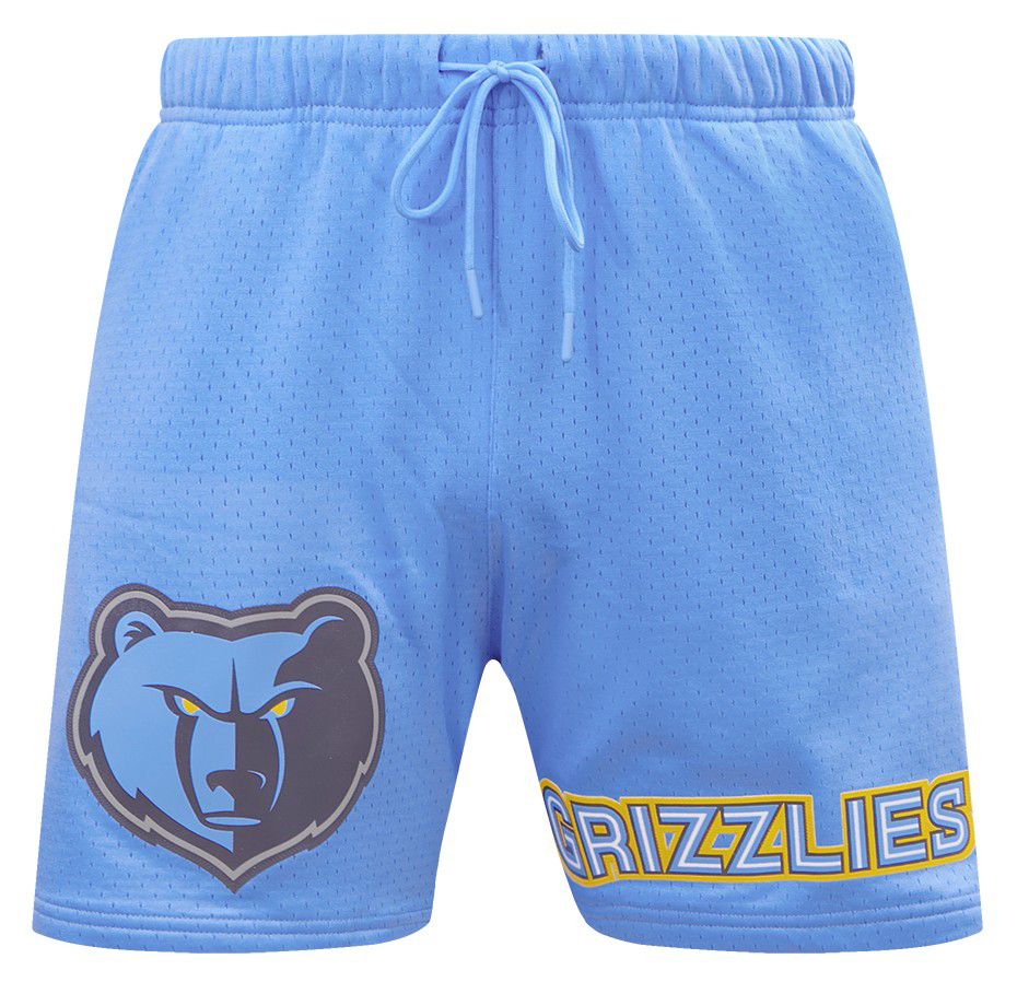 Pro Standard Men's Memphis Grizzlies Blue Mesh Shorts product image