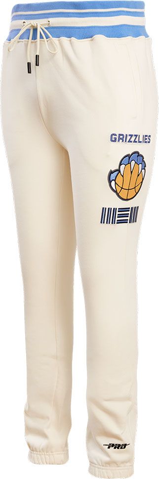 Pro Standard Adult Memphis Grizzlies White Retro Fleece Sweatpants product image