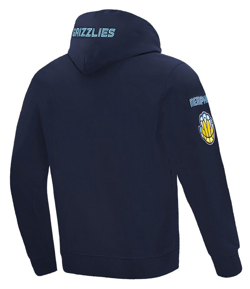 Pro Standard Men's Memphis Grizzlies Navy Old English Fleece Hoodie product image