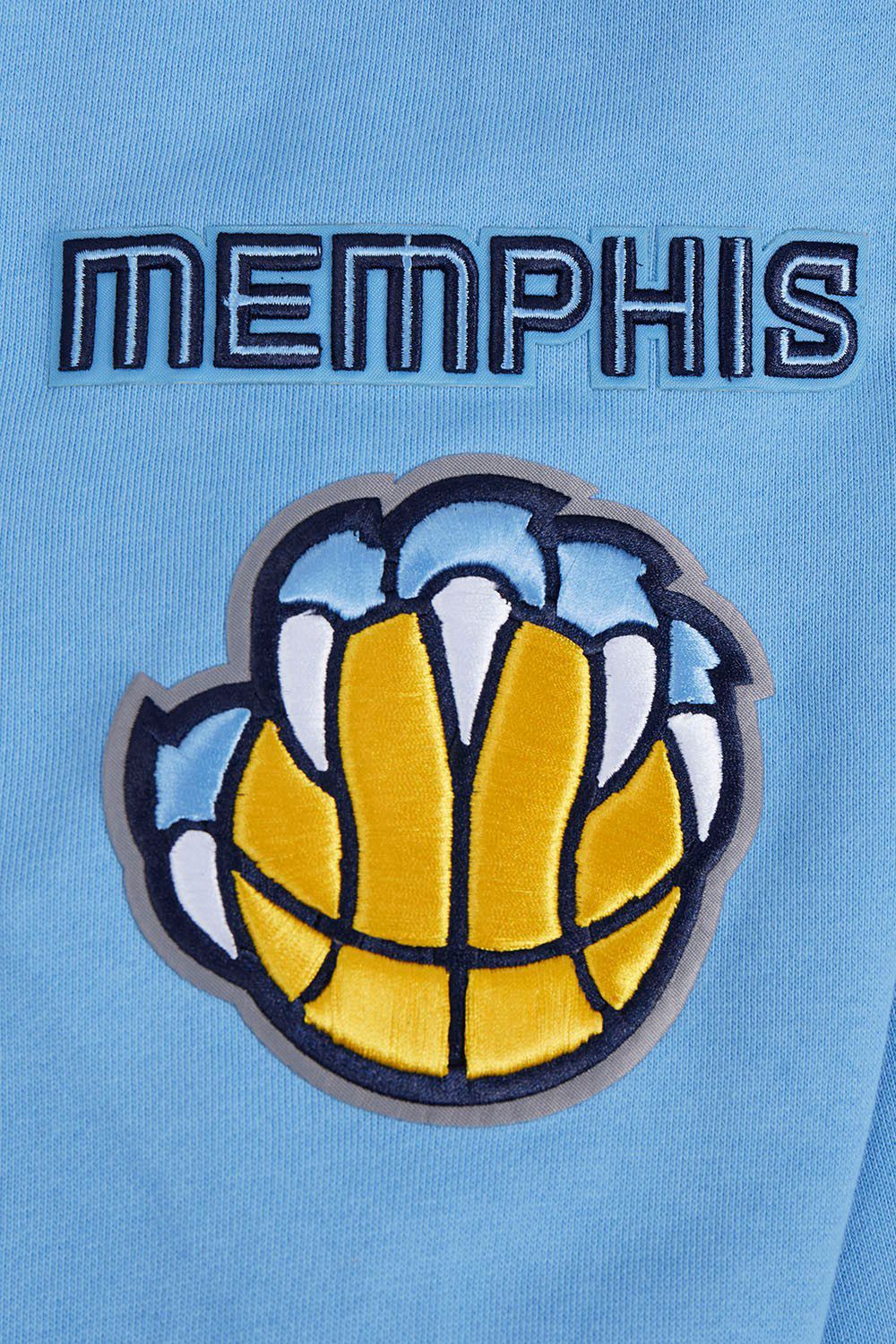 Pro Standard Men's Memphis Grizzlies Blue Old English Fleece Hoodie product image