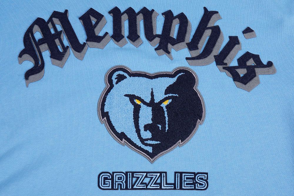 Pro Standard Men's Memphis Grizzlies Blue Old English Fleece Hoodie product image