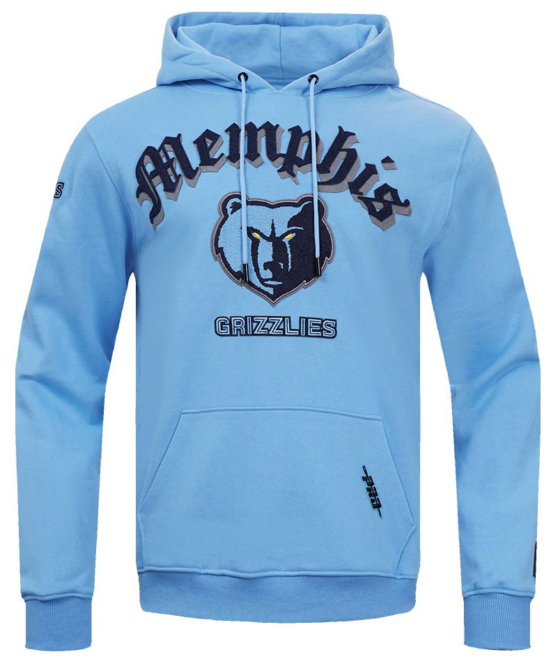 Pro Standard Men's Memphis Grizzlies Blue Old English Fleece Hoodie product image