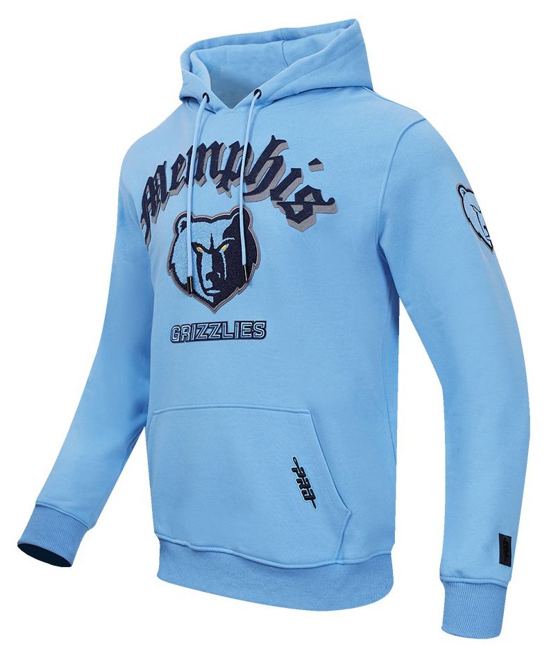 Pro Standard Men's Memphis Grizzlies Blue Old English Fleece Hoodie product image