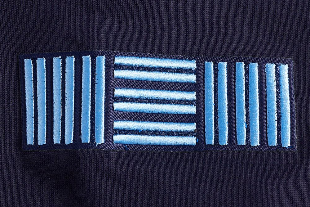 Pro Standard Men's Memphis Grizzlies Navy Old English Fleece Crewneck Sweatshirt product image