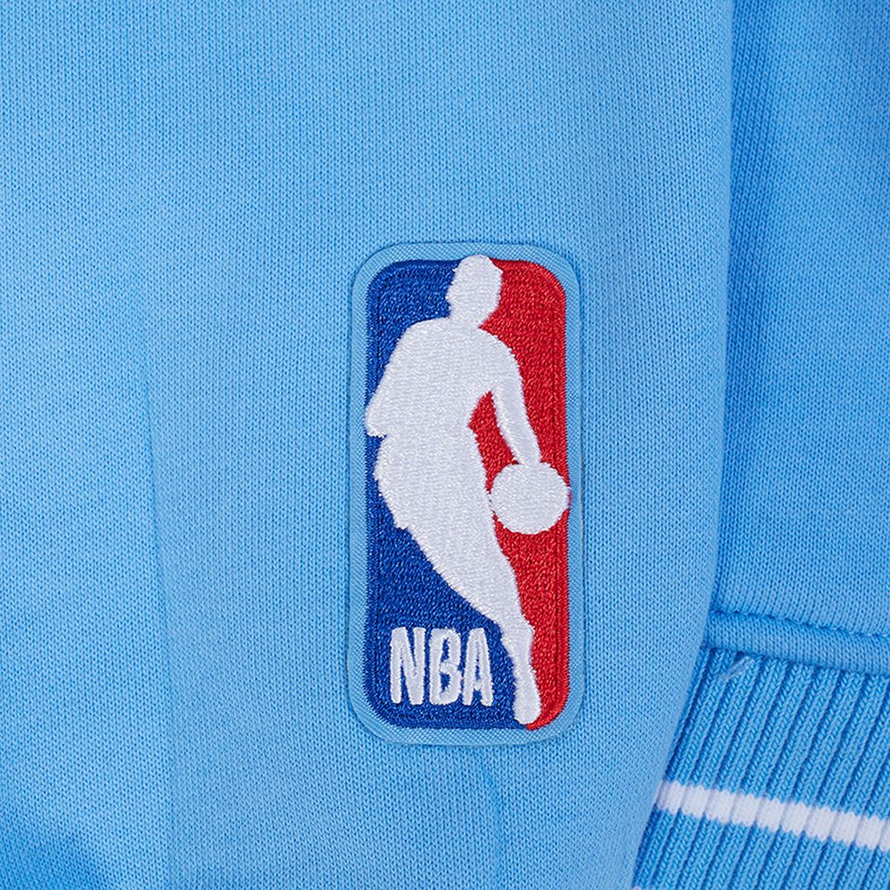 Pro Standard Men's Memphis Grizzlies Blue Mash Up Rib Fleece Crewneck Sweatshirt product image