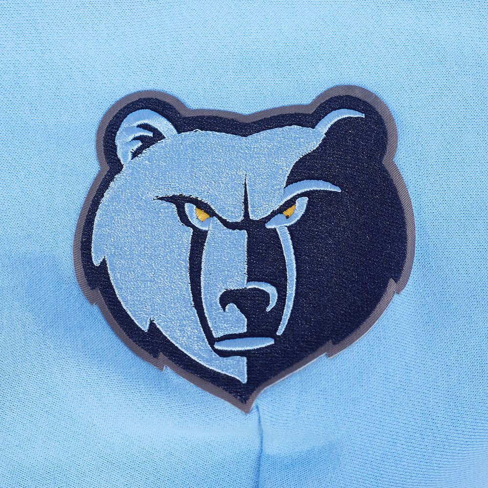 Pro Standard Men's Memphis Grizzlies Blue Wingspan Drop Shoulder Hoodie product image