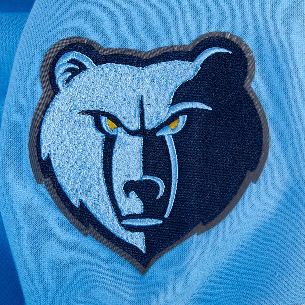 Pro Standard Men's Memphis Grizzlies Blue Wingspan Drop Shoulder Fleece Crewneck Sweatshirt product image