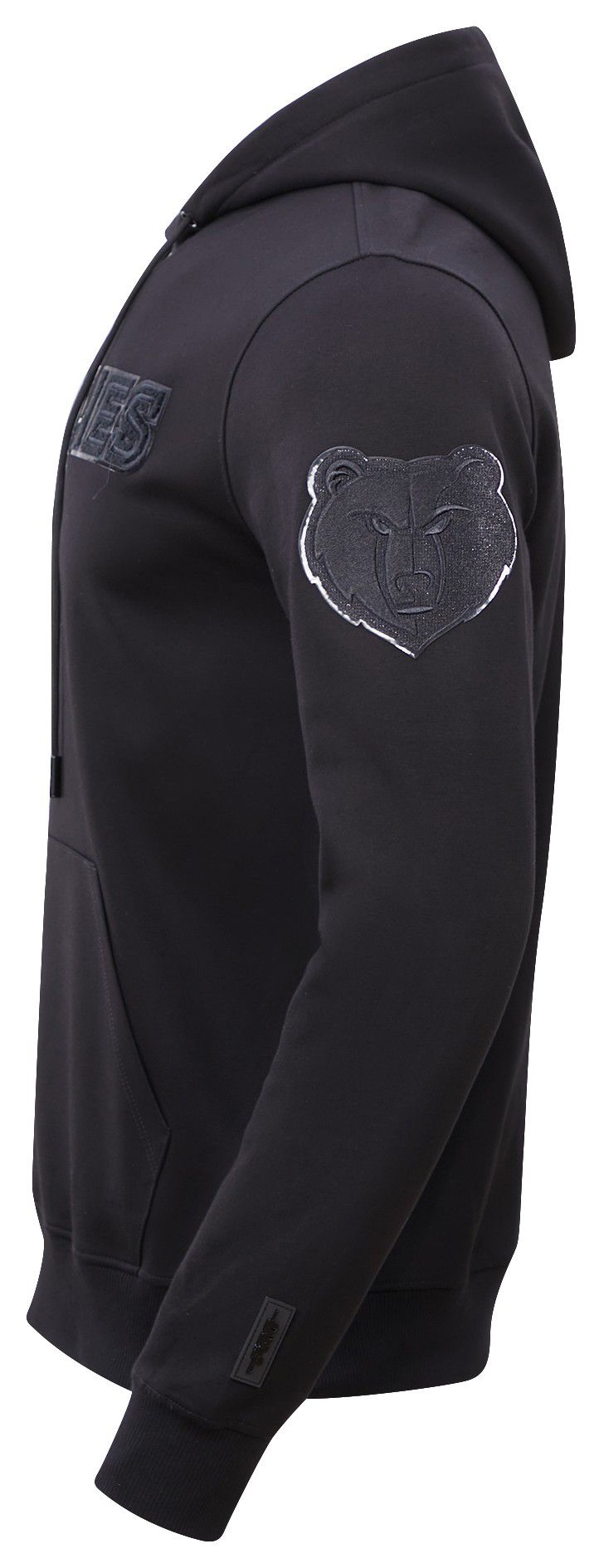 Pro Standard Men's Memphis Grizzlies Black Triple Black Hoodie product image