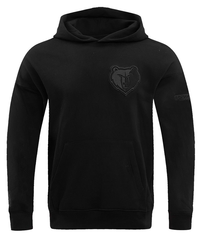 Pro Standard Men's Memphis Grizzlies Black Neutral Drop Shoulder Fleece Hoodie product image
