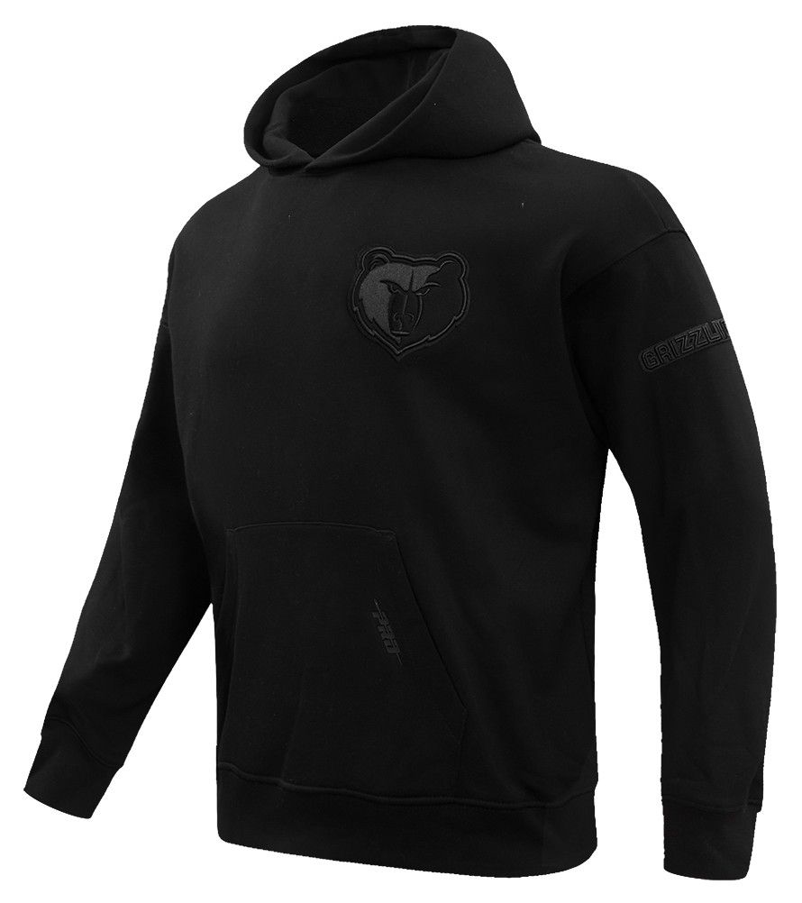 Pro Standard Men's Memphis Grizzlies Black Neutral Drop Shoulder Fleece Hoodie product image