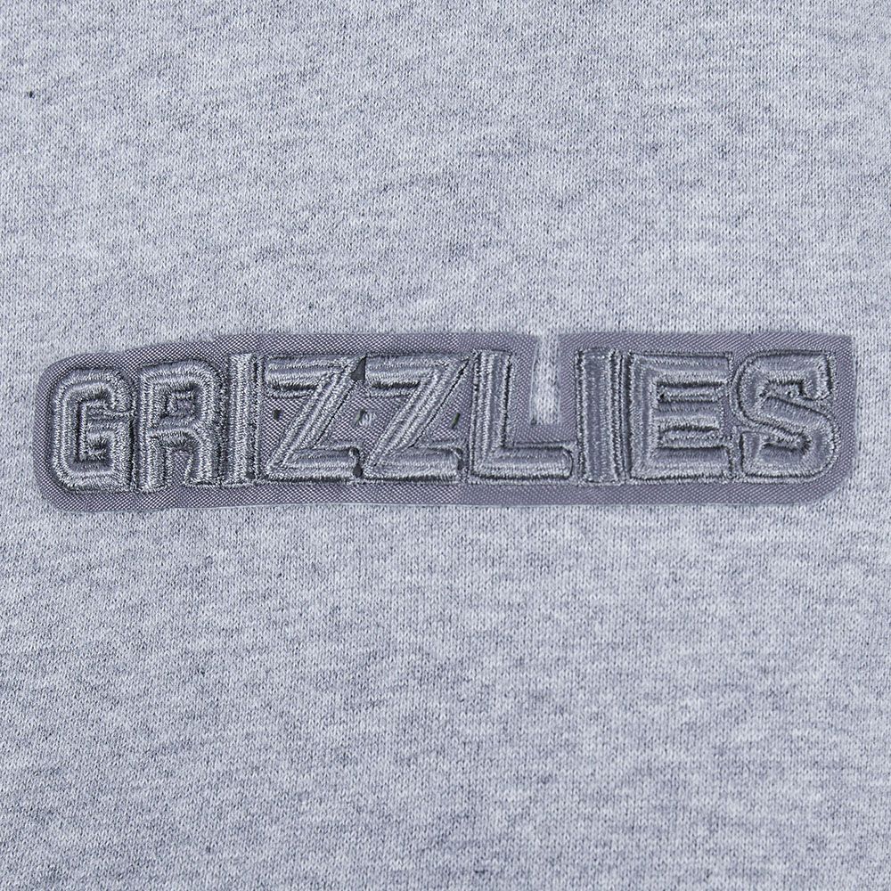 Pro Standard Men's Memphis Grizzlies Grey Neutral Drop Shoulder Fleece Hoodie product image