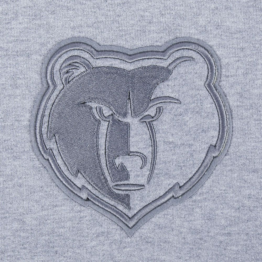 Pro Standard Men's Memphis Grizzlies Grey Neutral Drop Shoulder Fleece Hoodie product image