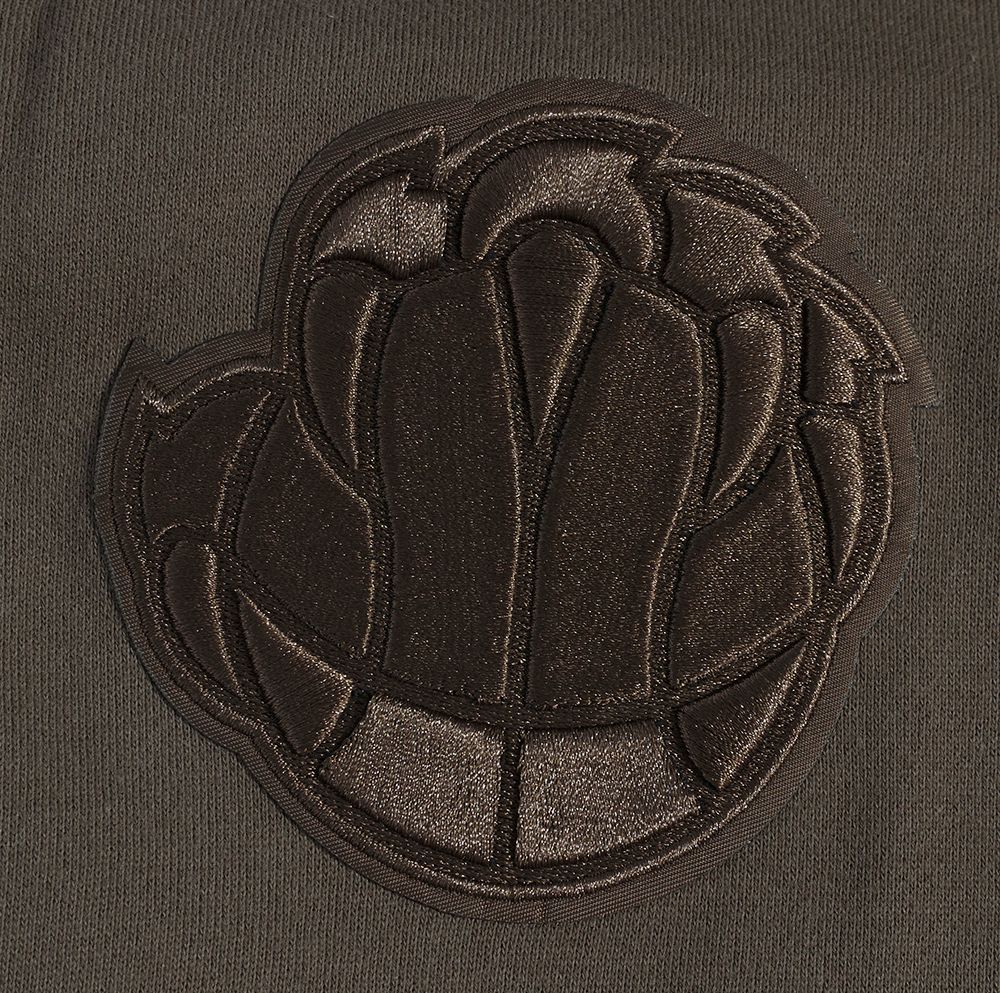 Pro Standard Men's Memphis Grizzlies Taupe Neutral Drop Shoulder Fleece Hoodie product image