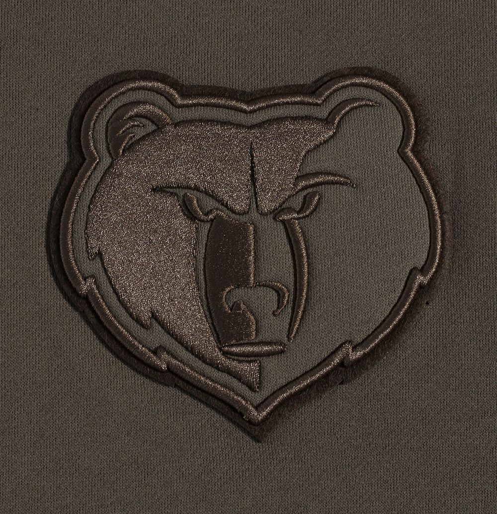 Pro Standard Men's Memphis Grizzlies Taupe Neutral Drop Shoulder Fleece Hoodie product image