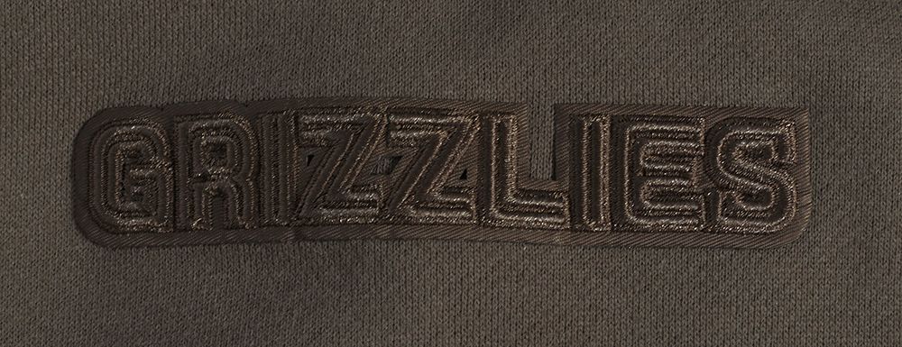 Pro Standard Men's Memphis Grizzlies Taupe Neutral Drop Shoulder Fleece Hoodie product image